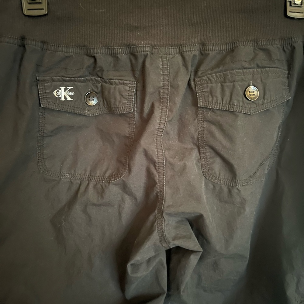 Y2K Calvin Klein Black Cargo Shorts